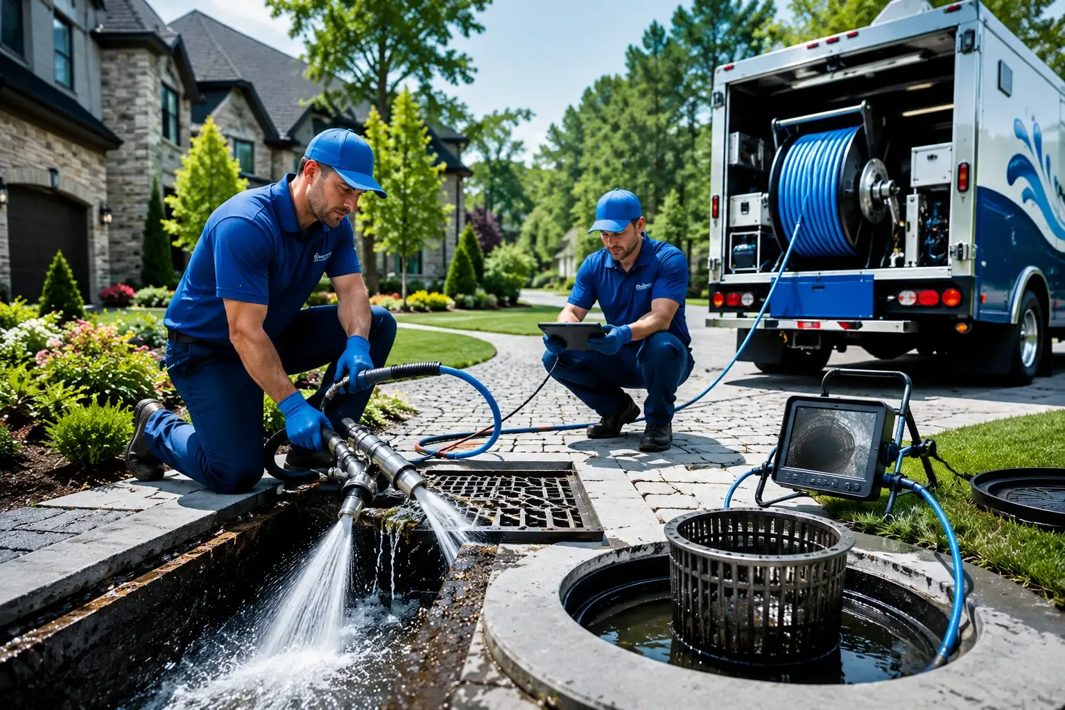 Local outdoor drain cleaning professionals in East Berkshire, VT